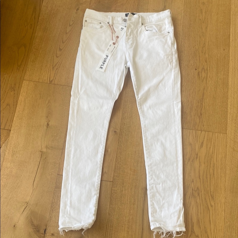 White Purple Brand P001 Size 33 Skinny jeans NEW